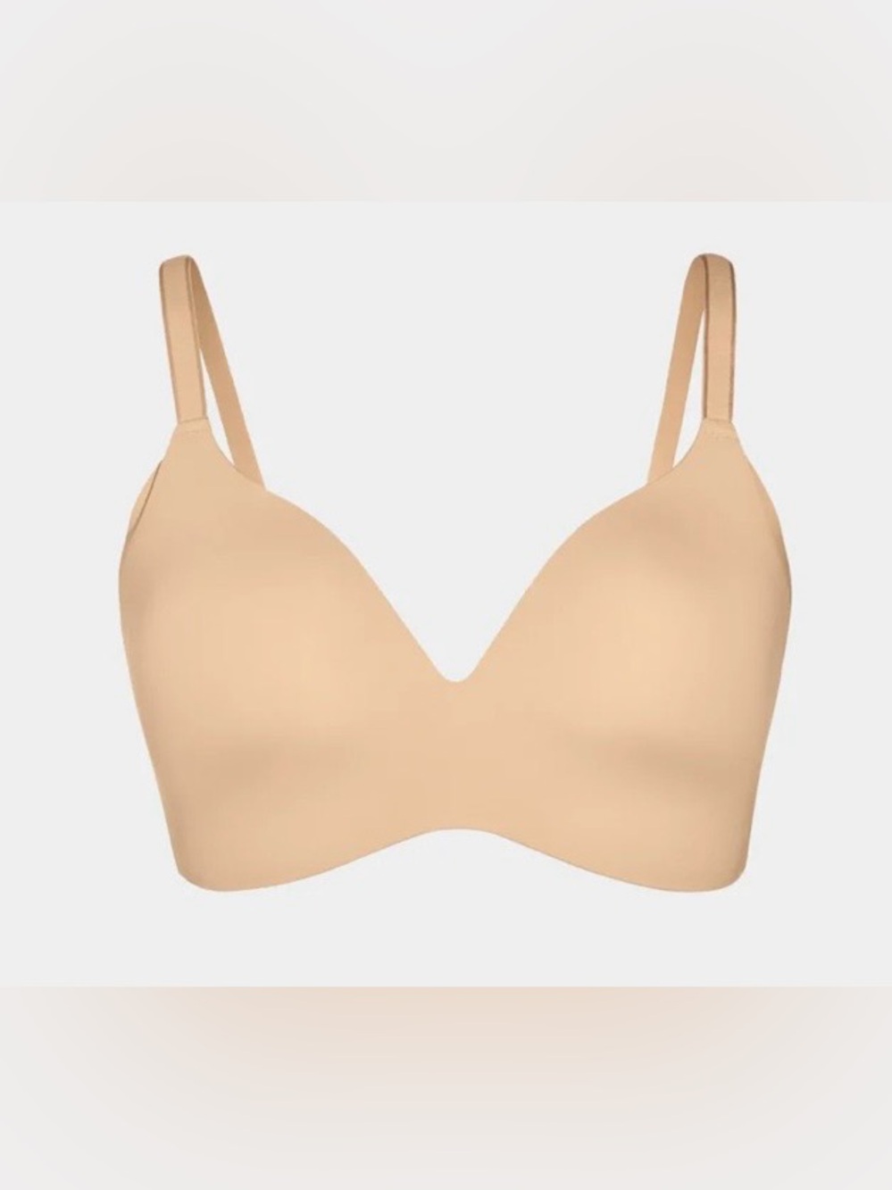 KNIX WINGWOMEN CONTOUR BRA WARM SAND 34B NWT $75 RETAIL